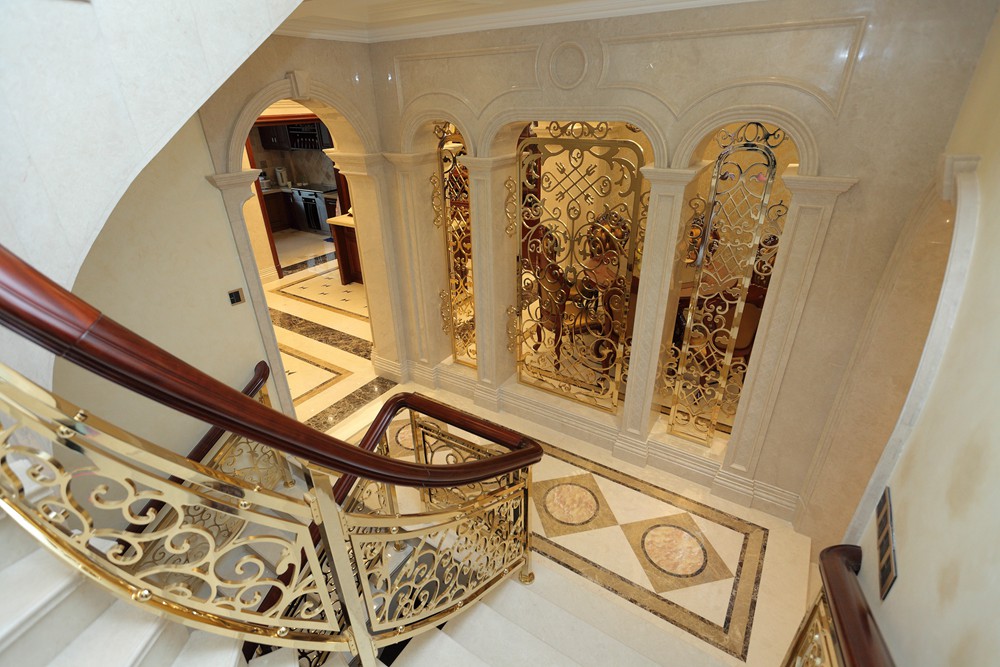 精雕铜/铝楼梯屏风287